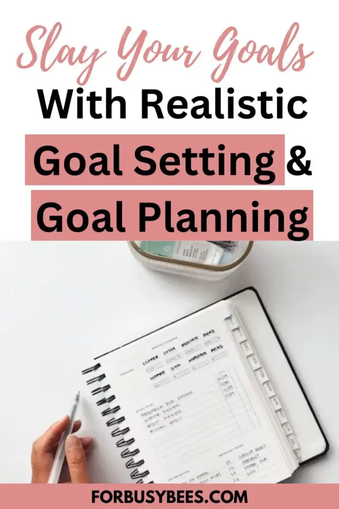goal planning and goal setting