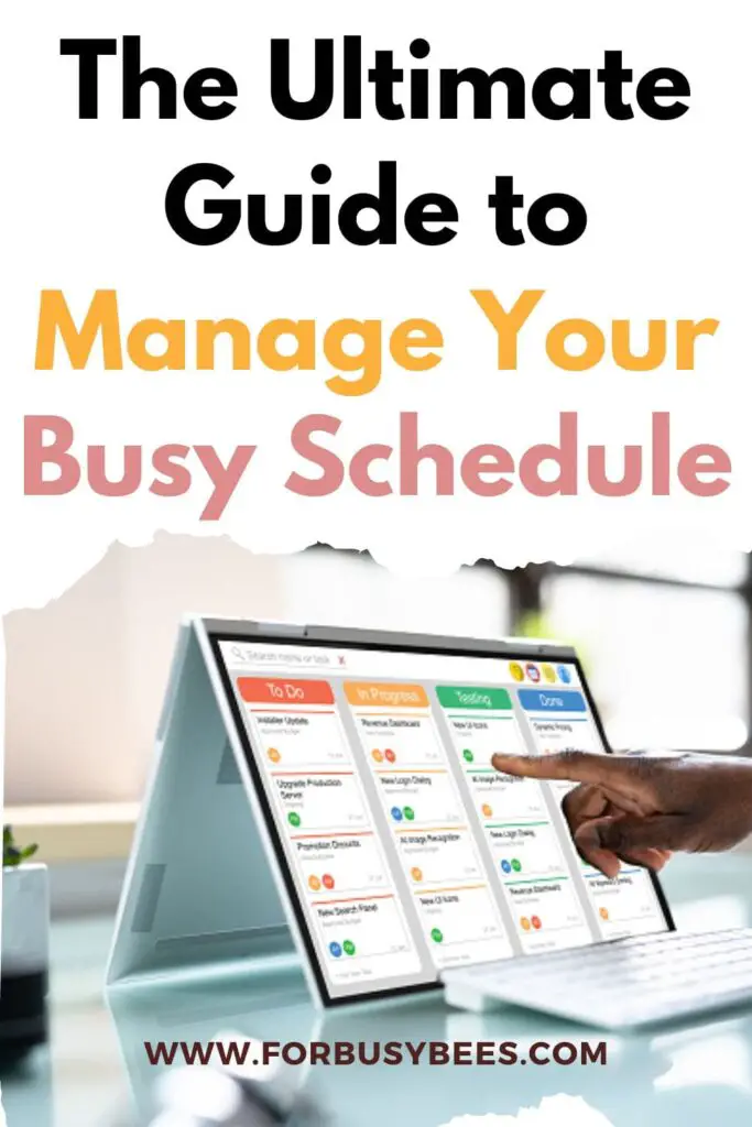 How to manage busy life
