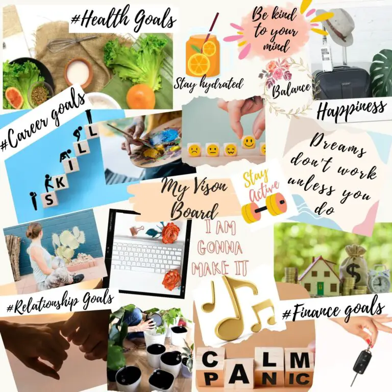 Steps to create Vision board that actually manifest your dream life