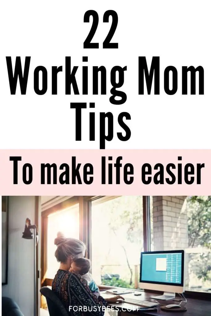working mom tips to make life easier
