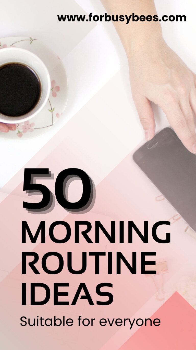 50 Good morning routine ideas that suits everyone - For Busy Bee's