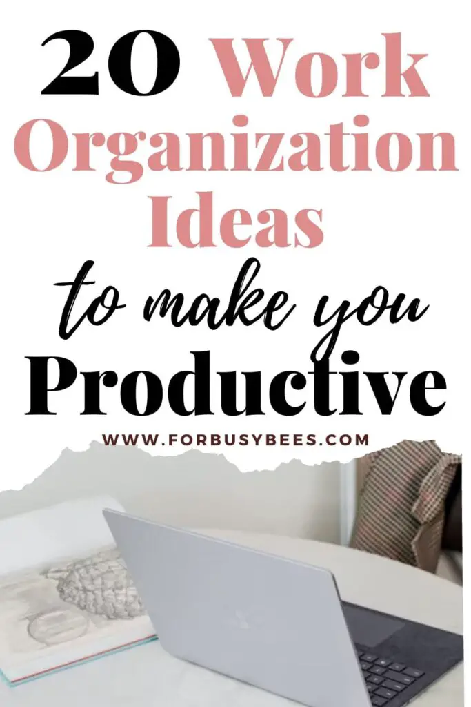 work organization ideas