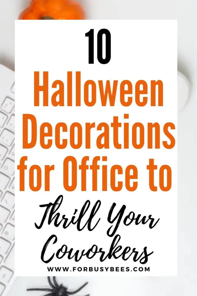 Halloween decoration for office
