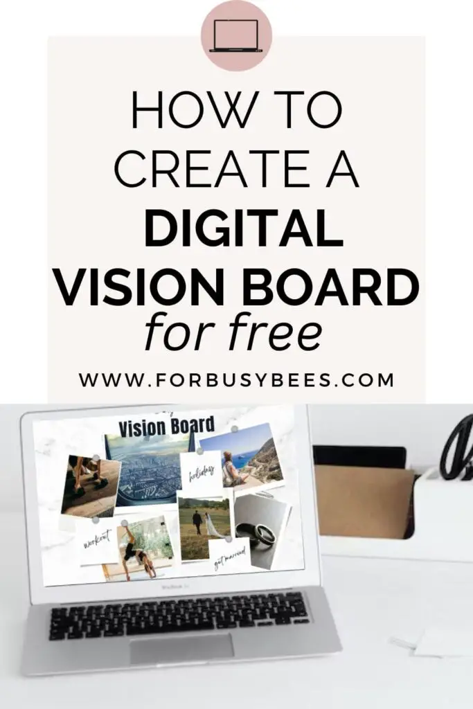 how to create digital vision board