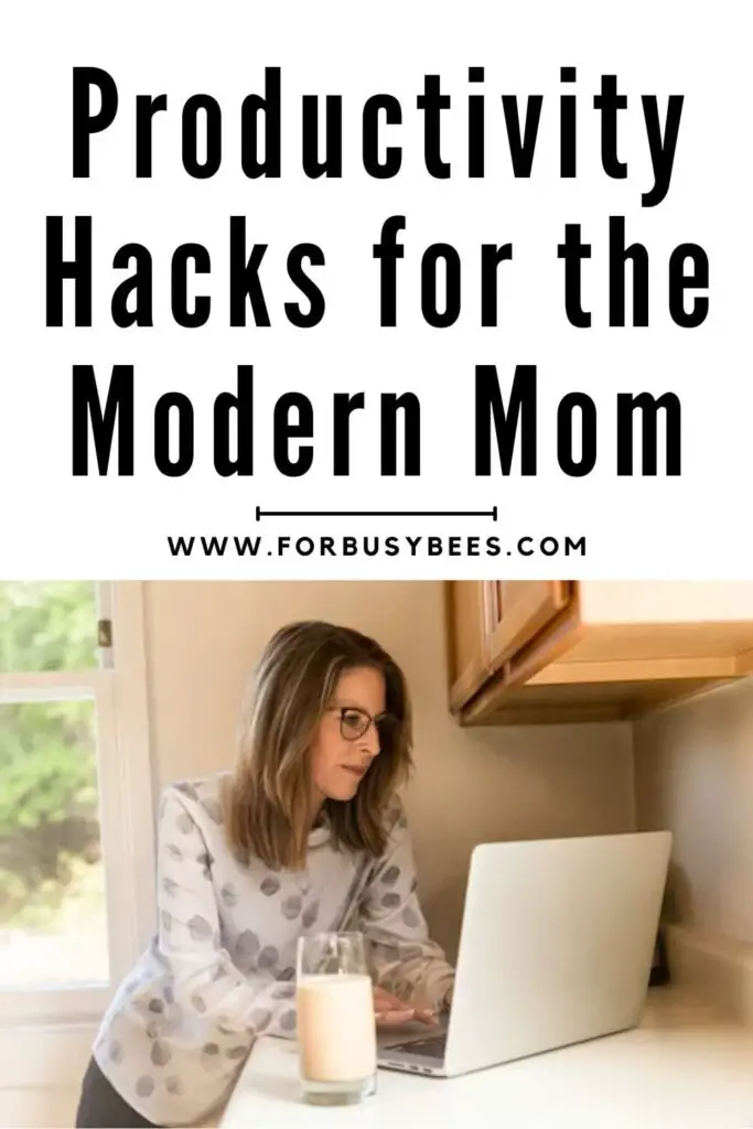 productive mom hacks