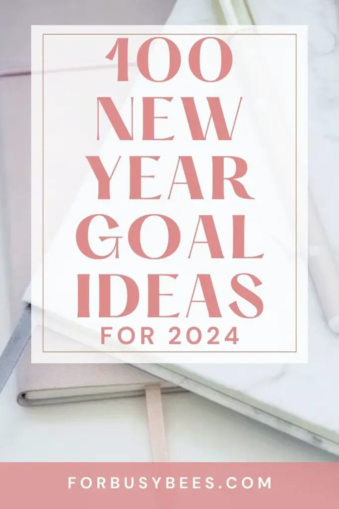 100 new year goals