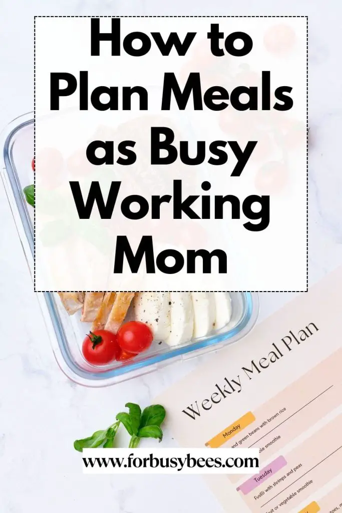 how to plan meals as busy mom-min
