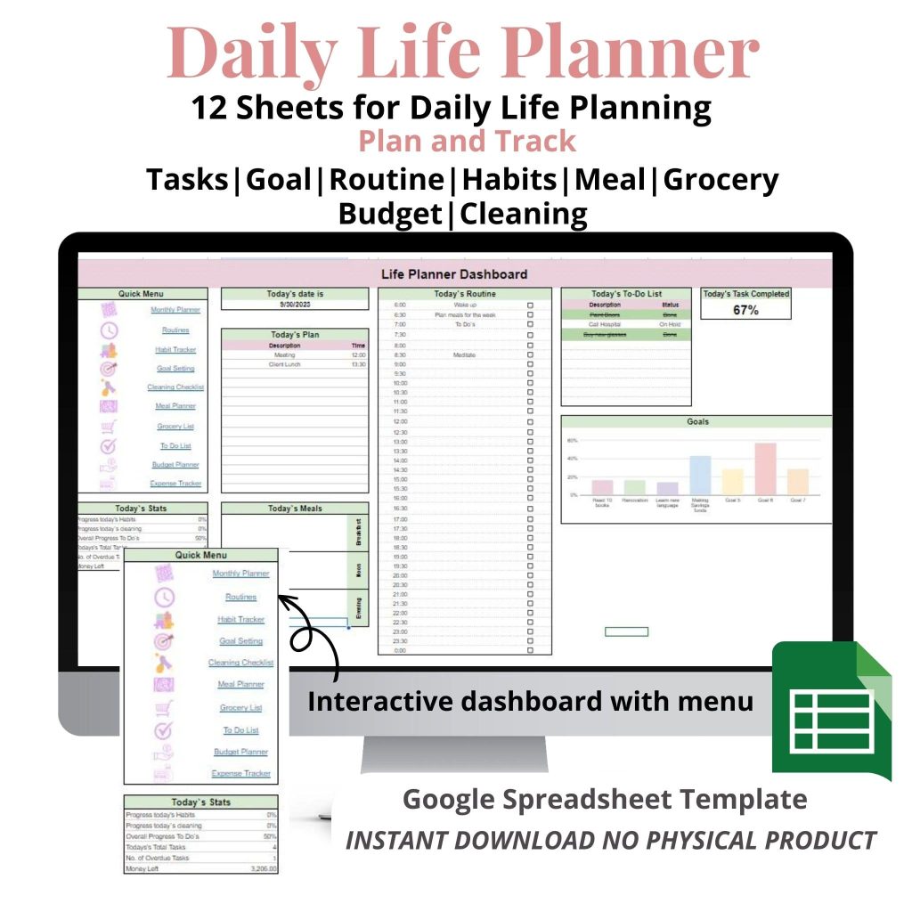 Daily life planner