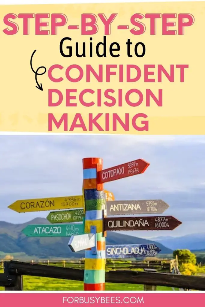 A Step-by-Step Guide to Confident Decision-Making