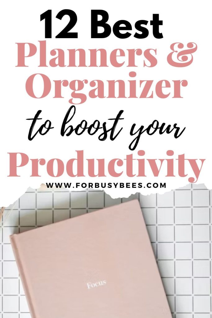 Best planners and organizers to choose