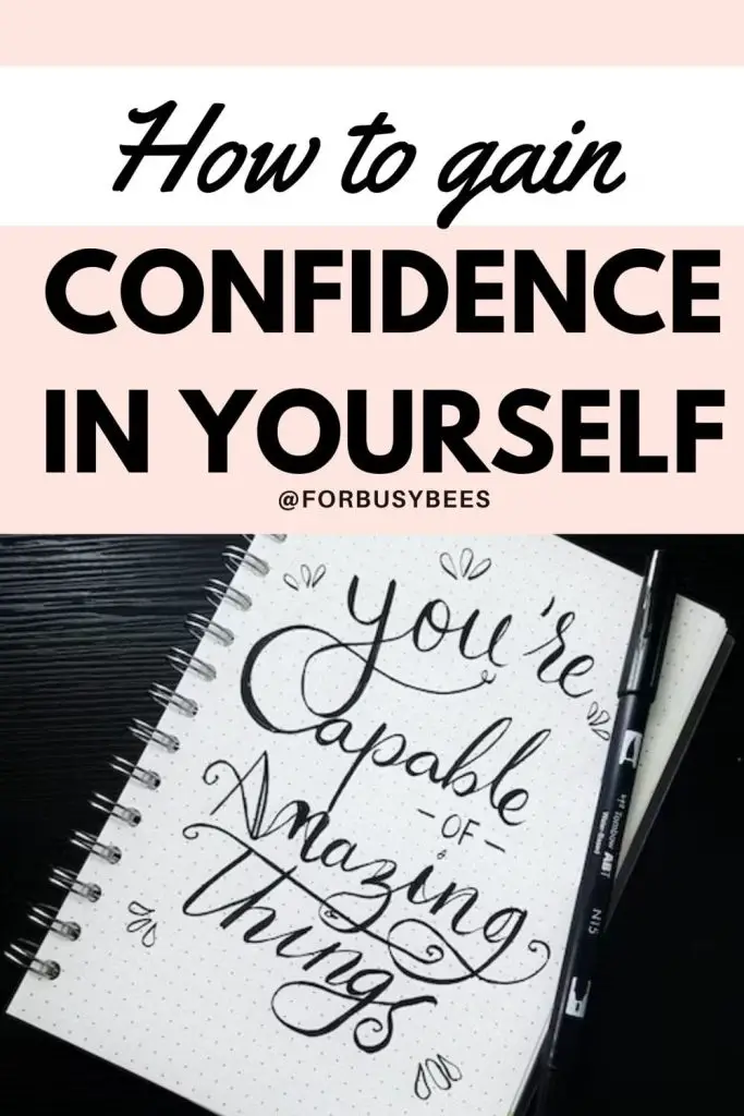 how to gain confidence
