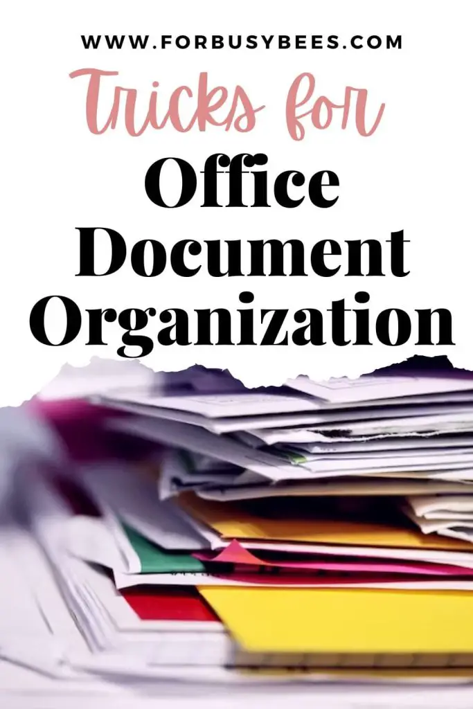 office document organization