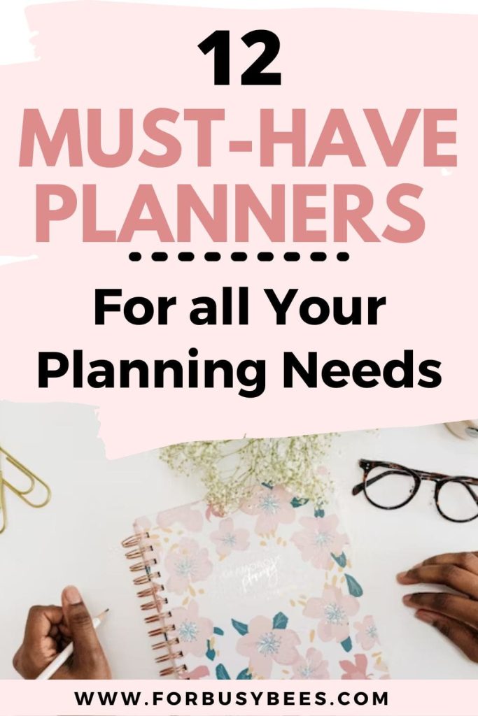planners and organizers, journals