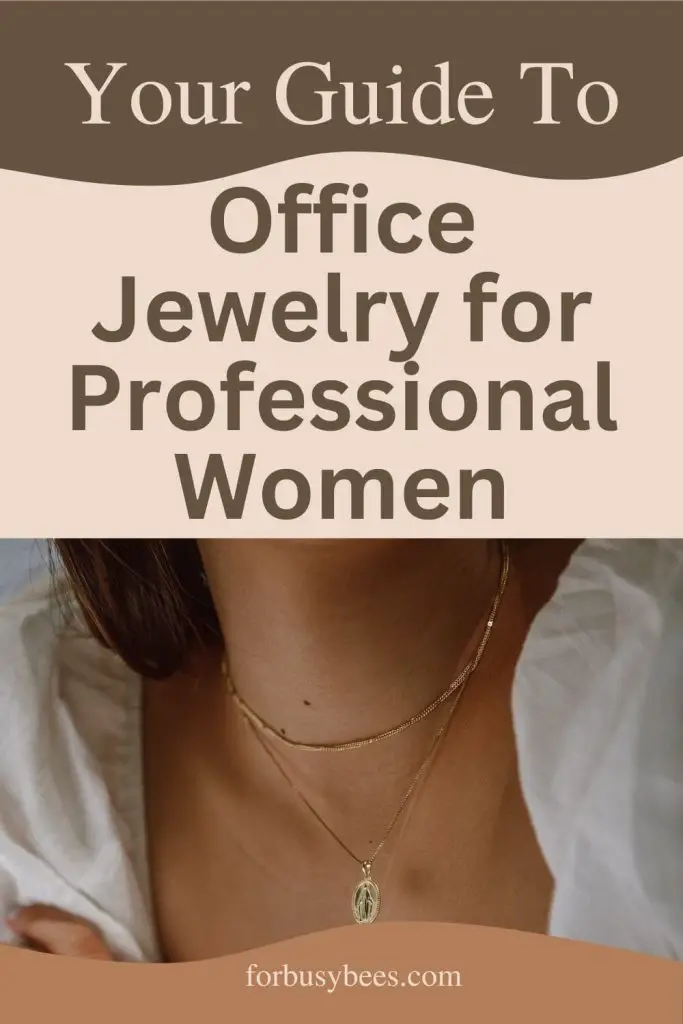 office jewelry professional women