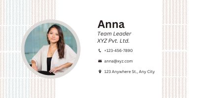 modern Email signature design